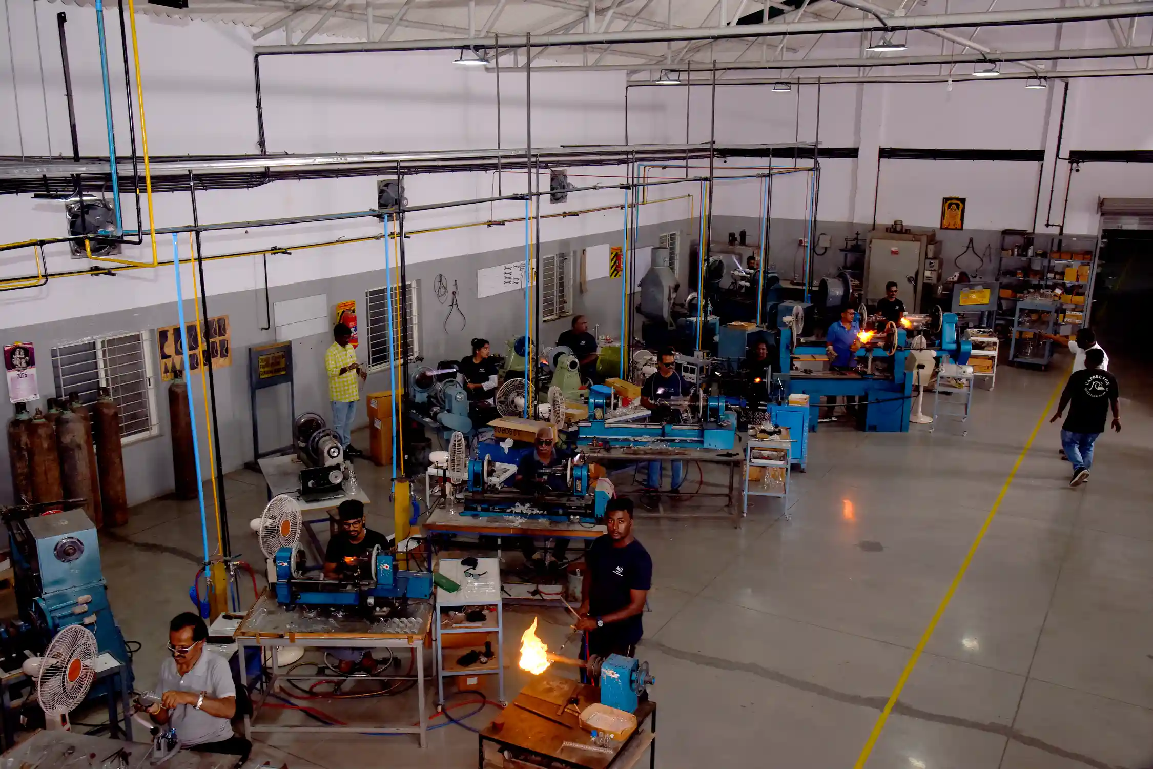H.S. Martin manufacturing facility, aerial view