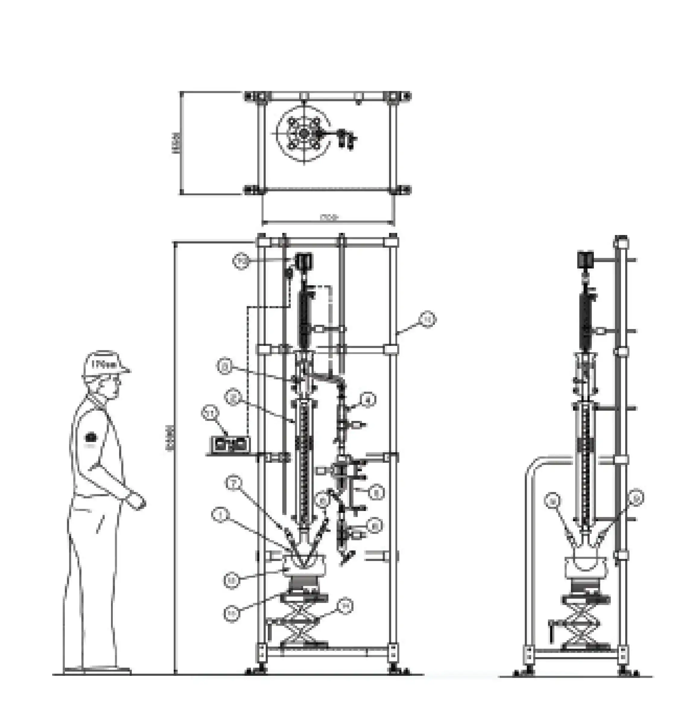 Oldershaw Distillation System